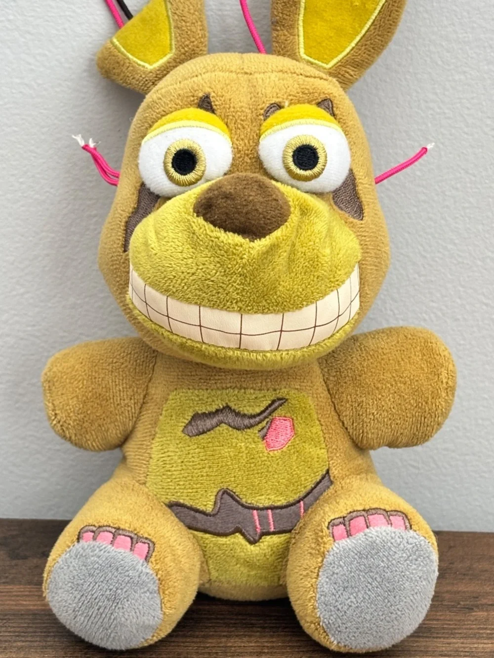 FNAF Five Nights At Freddy’s Plush 2016 Springtrap Funko Wave 2 RARE Toy EUC